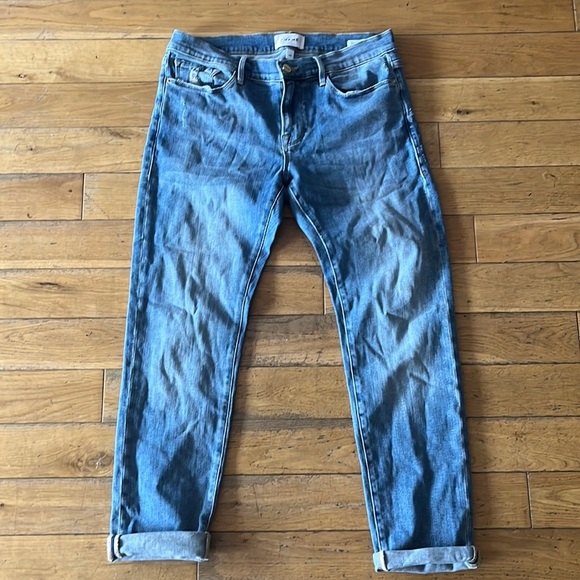FRAME LE GARÇON BOYFRIEND JEANS SIZE 28 - Picture 2 of 5